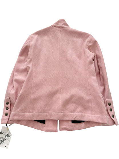 Pink Wool GL1 Kimono Throwover