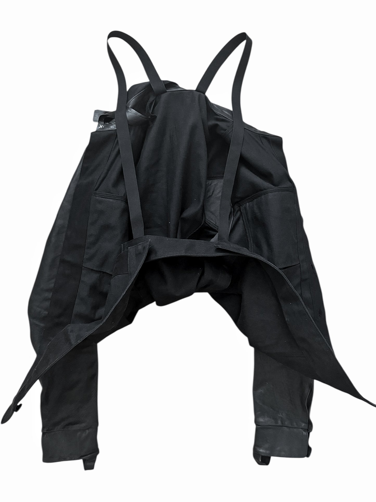 Tejana Horse Leather Trucker Parachute Jacket