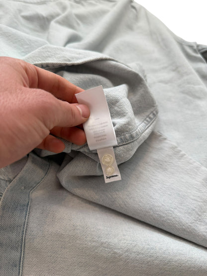 Denim Small Box Logo Shirt