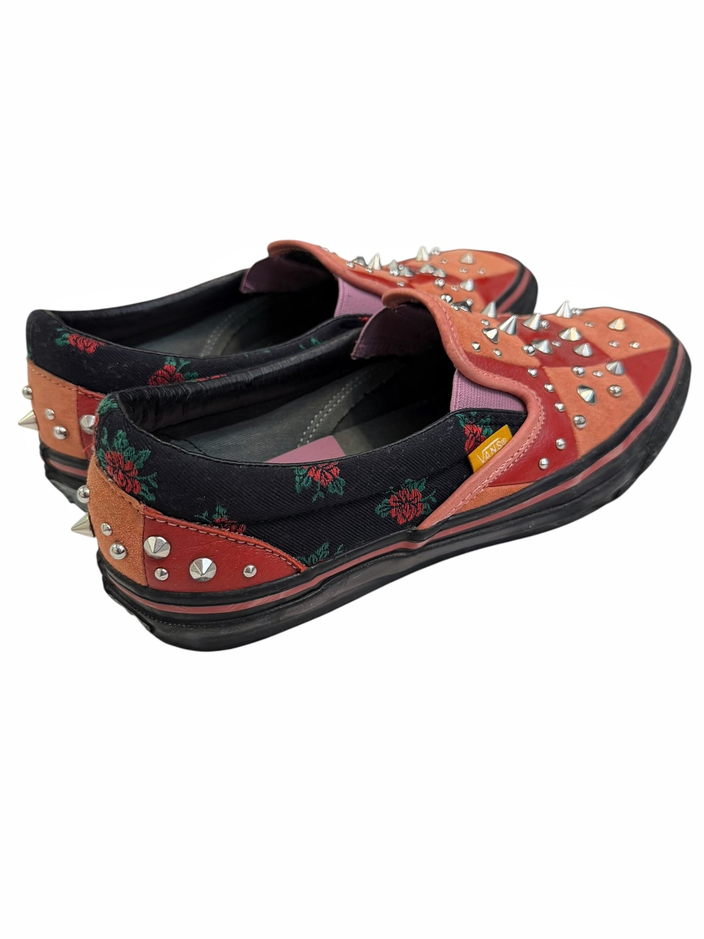 x Vans Vault Studded Patchwork Leather Slip On