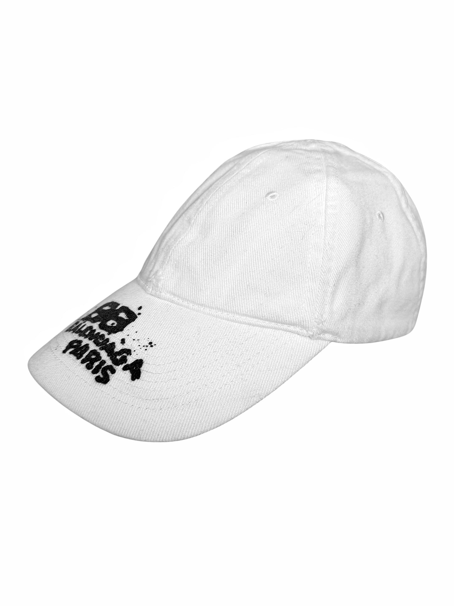 Graffiti Drawing Spray White Hat