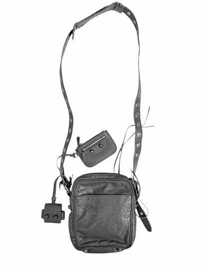 La Cagole Crossbody Leather Bag