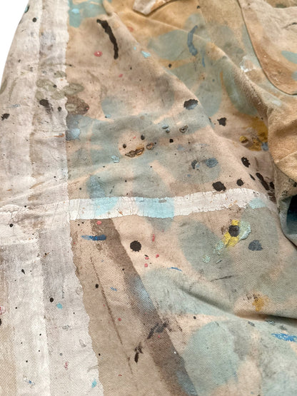 One of One Dropcloth Paint Stained Trouser