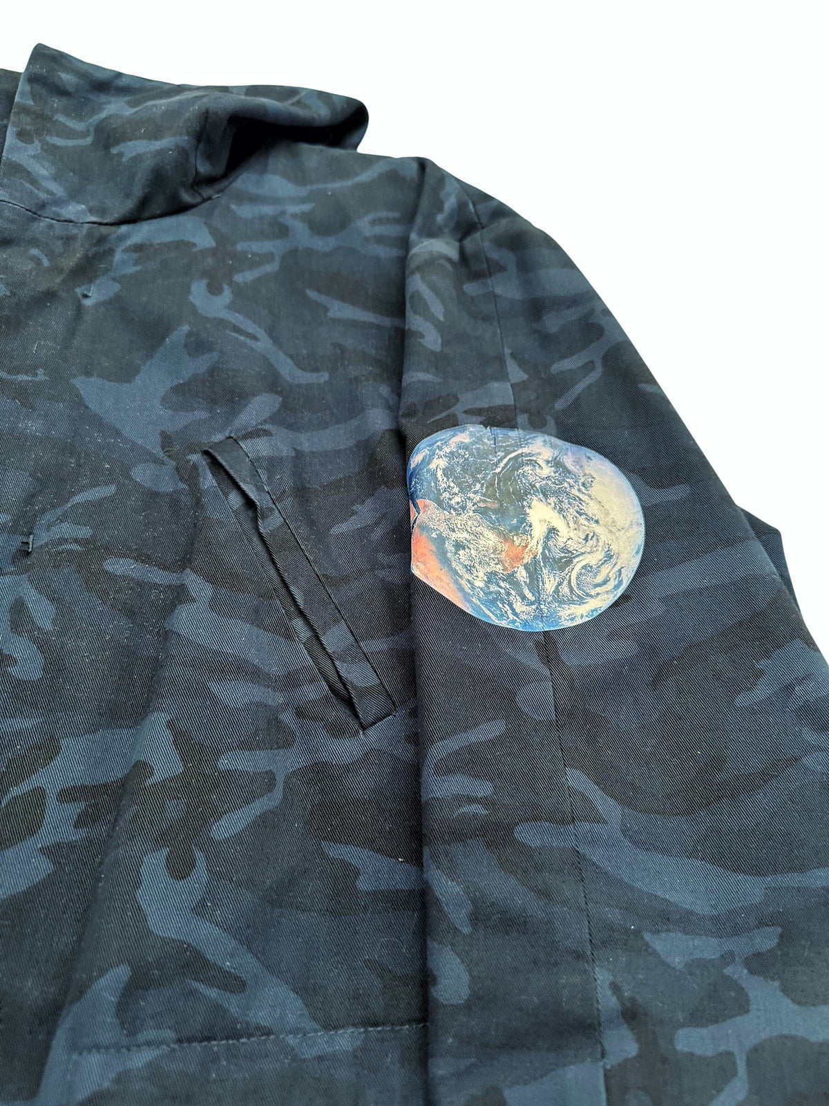 Sterling Ruby Camo Shark Fathers Parka