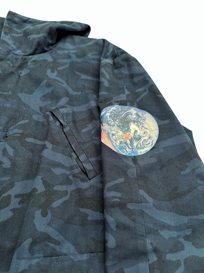 Sterling Ruby Camo Shark Fathers Parka