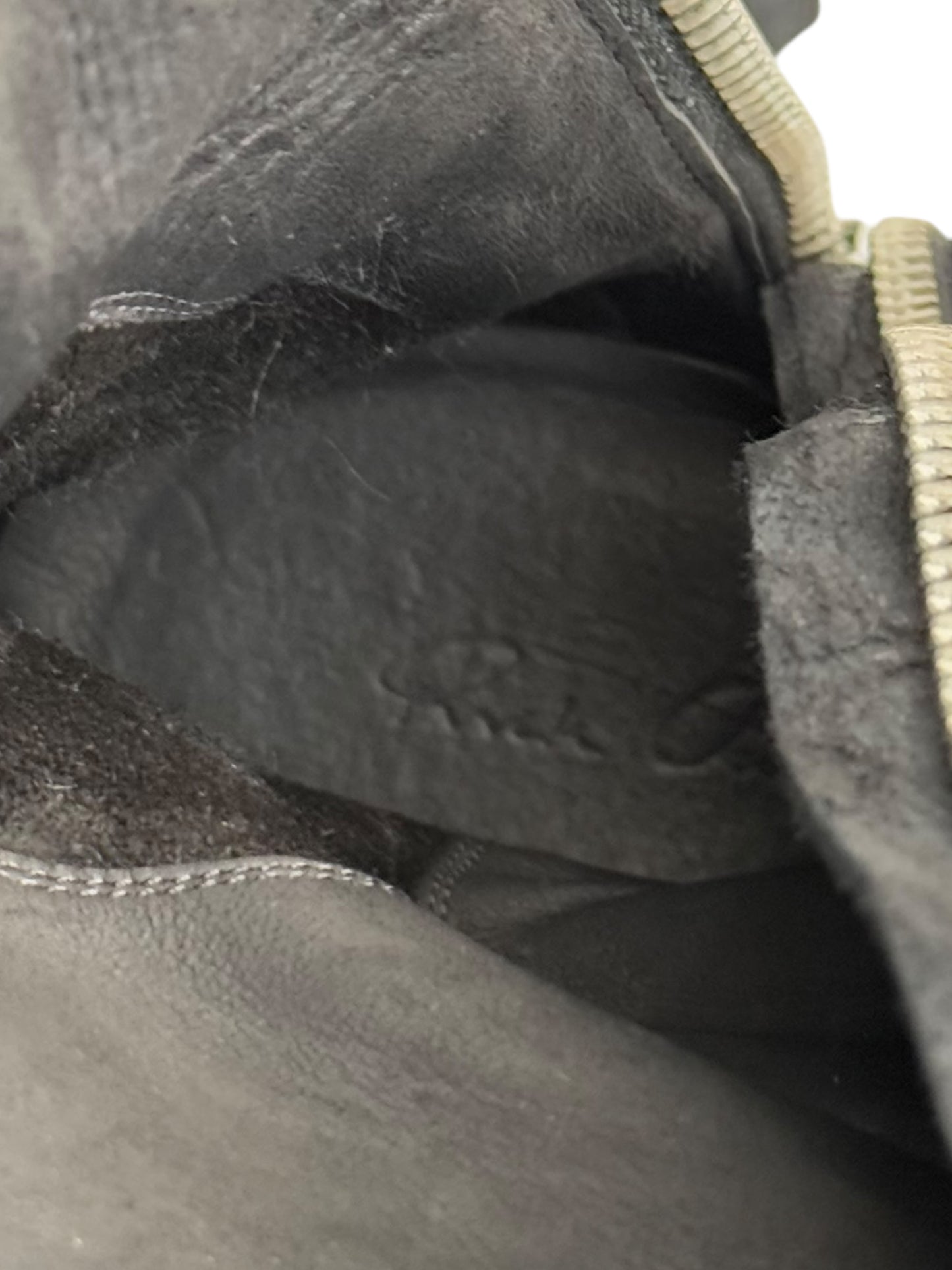 Limo Reverse Leather Knee High Tornado Creeper Boot