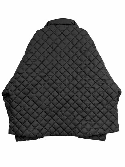Massive Cropped Oversized Quilted Jacket