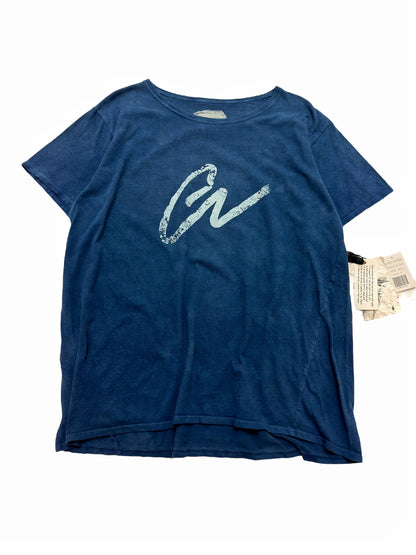 Indigo Dyed G Logo Shirt