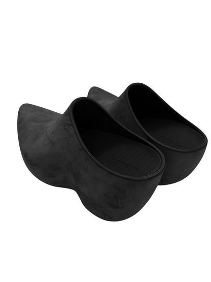 Mud Show Distressed Techno Clog Black