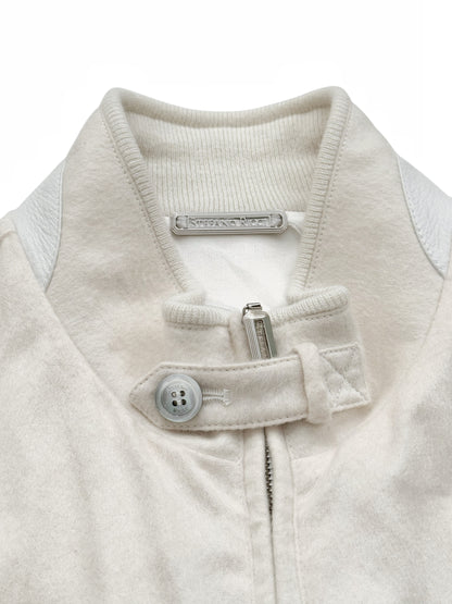 Cashmere Deer White Jacket