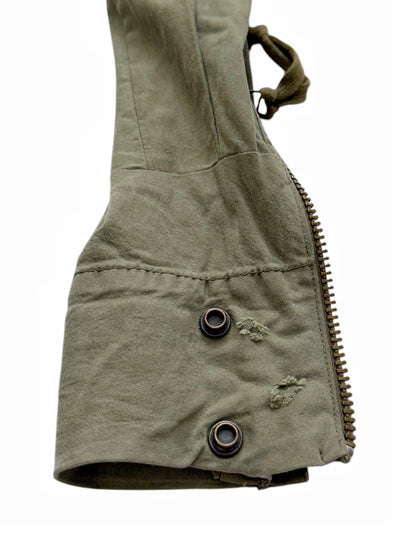 2018 Reconstructed Army Tent Shirt Jacket