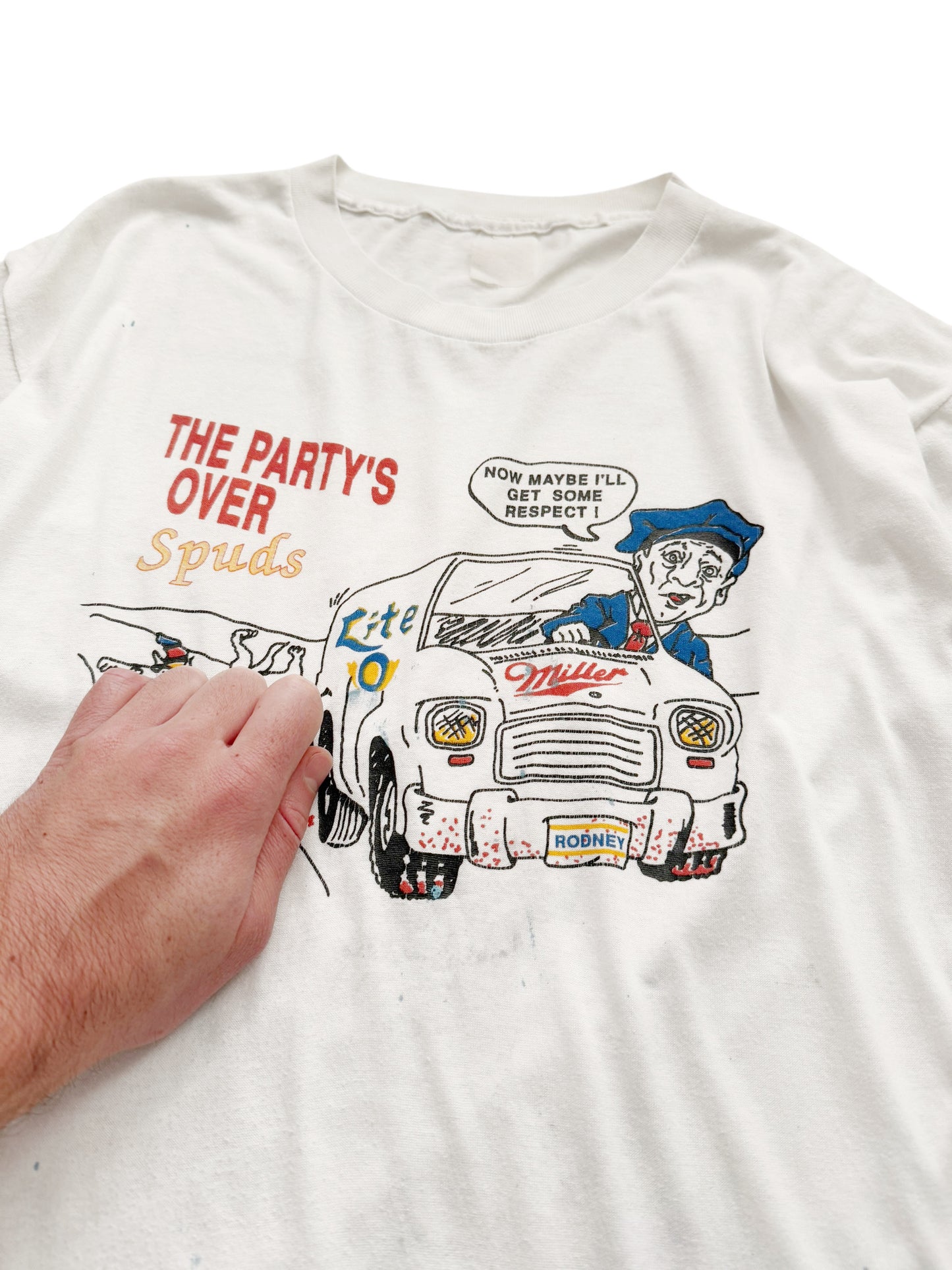 1980’s Rodney Dangerfield Miller Lite Hit And Run Shirt