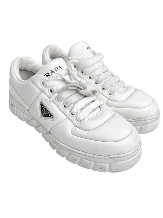 Nappa Puffy Padded Leather Shoe