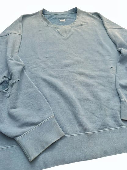 Jumbo SB Sweat DMGD Crewneck Blue