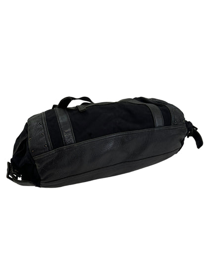 Leather Canvas Small Duffle