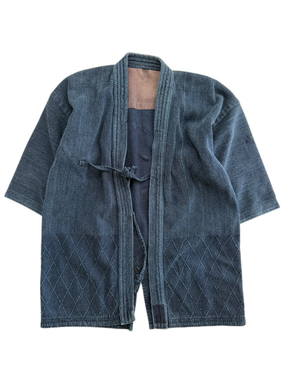 Sashiko Boro Throwover Thing