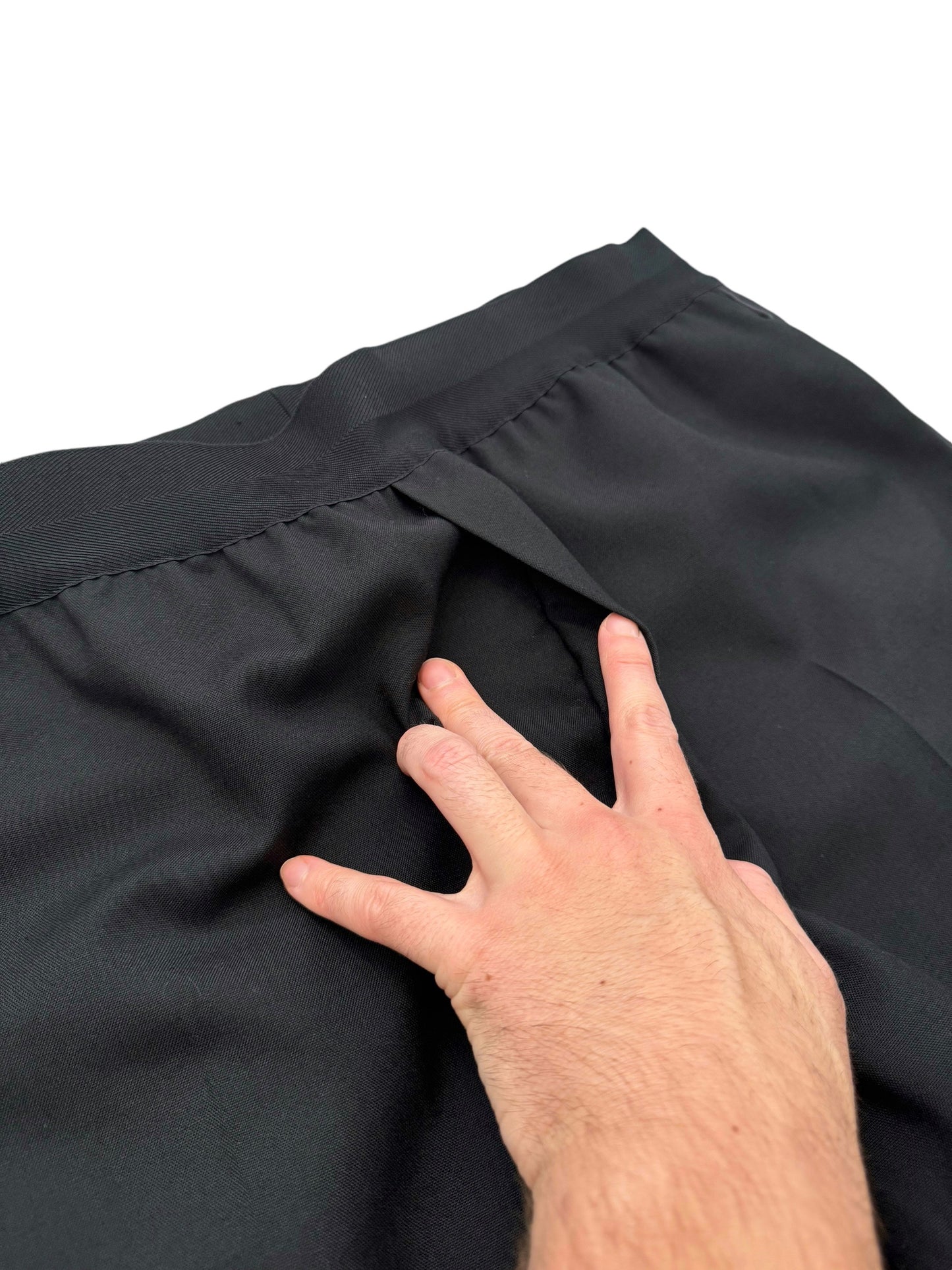 Gabardine Elastic Trouser Pant