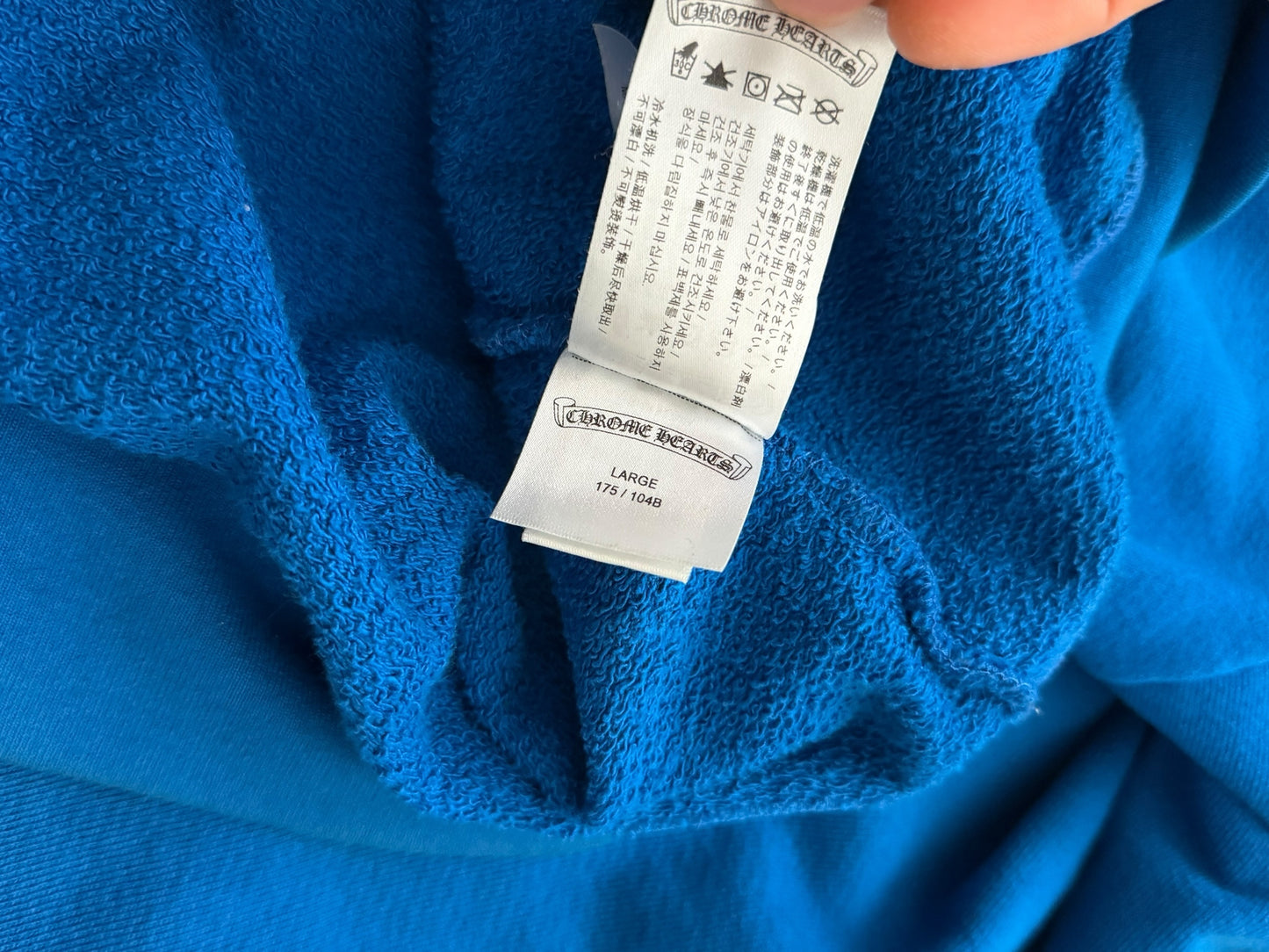 Matty Boy Space Flame Blue Hoodie