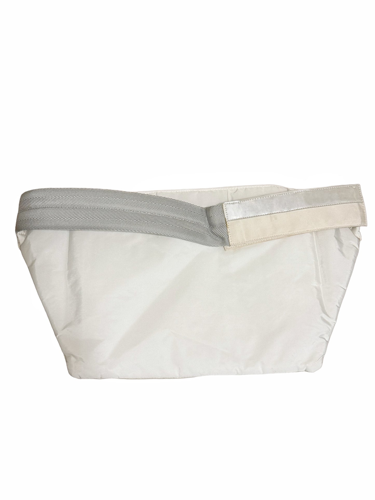 1999 Waist Tech White Nylon Bag