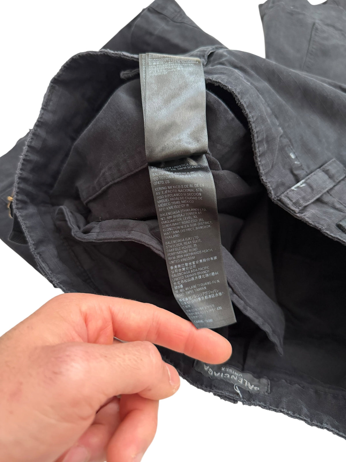 Thrashed Distressed Cargo Shorts