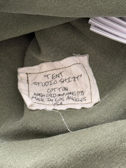 2018 Reconstructed Army Tent Shirt Jacket