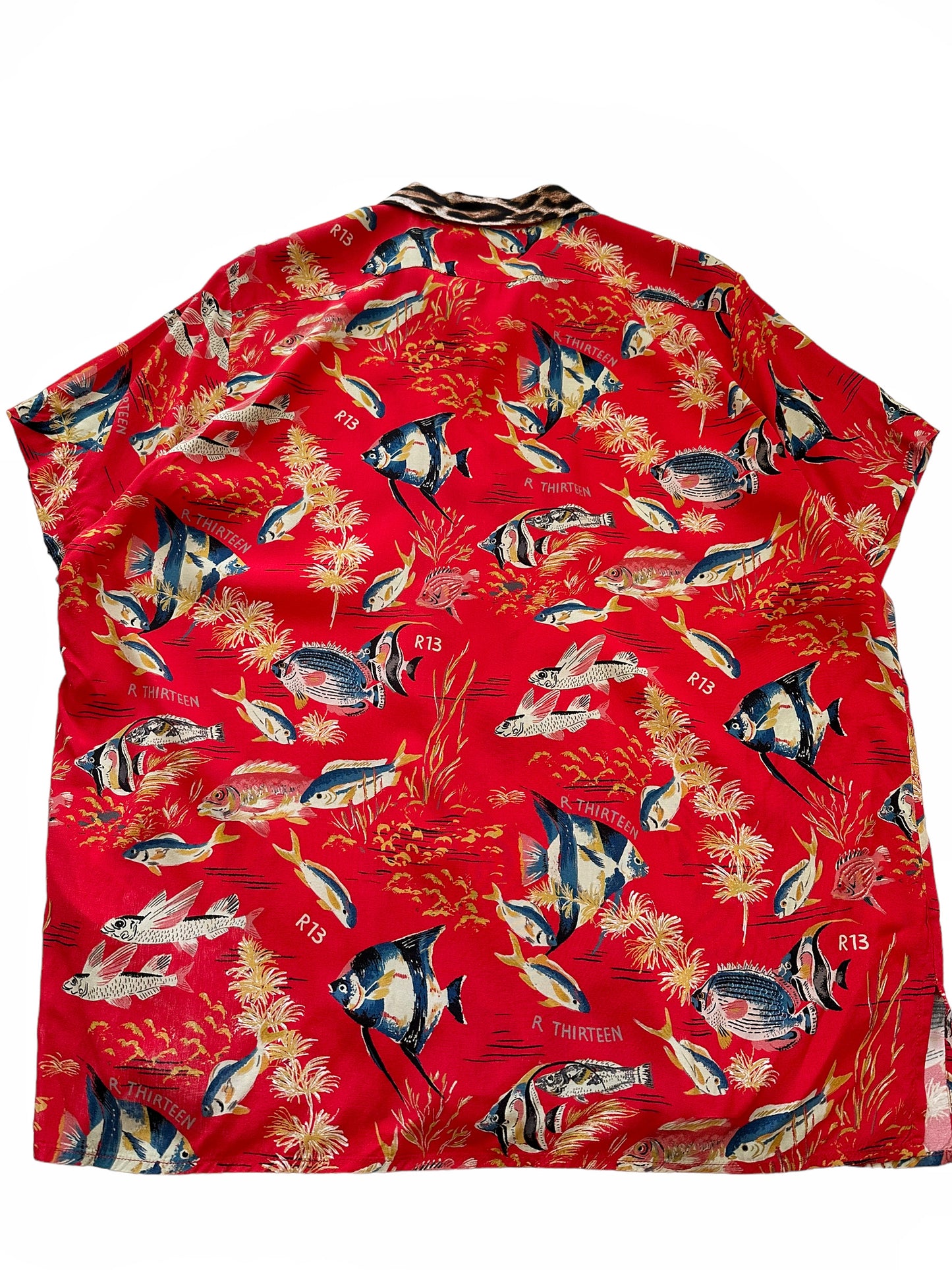 Viscose Hawaiian Fish Shirt