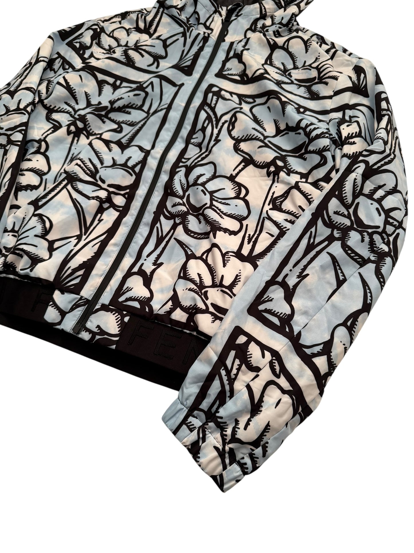 x Joshua Vides Flower Sketch Windbreakee