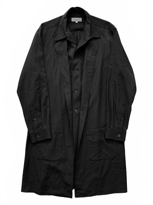 Double Wool Layer Shirt Coat