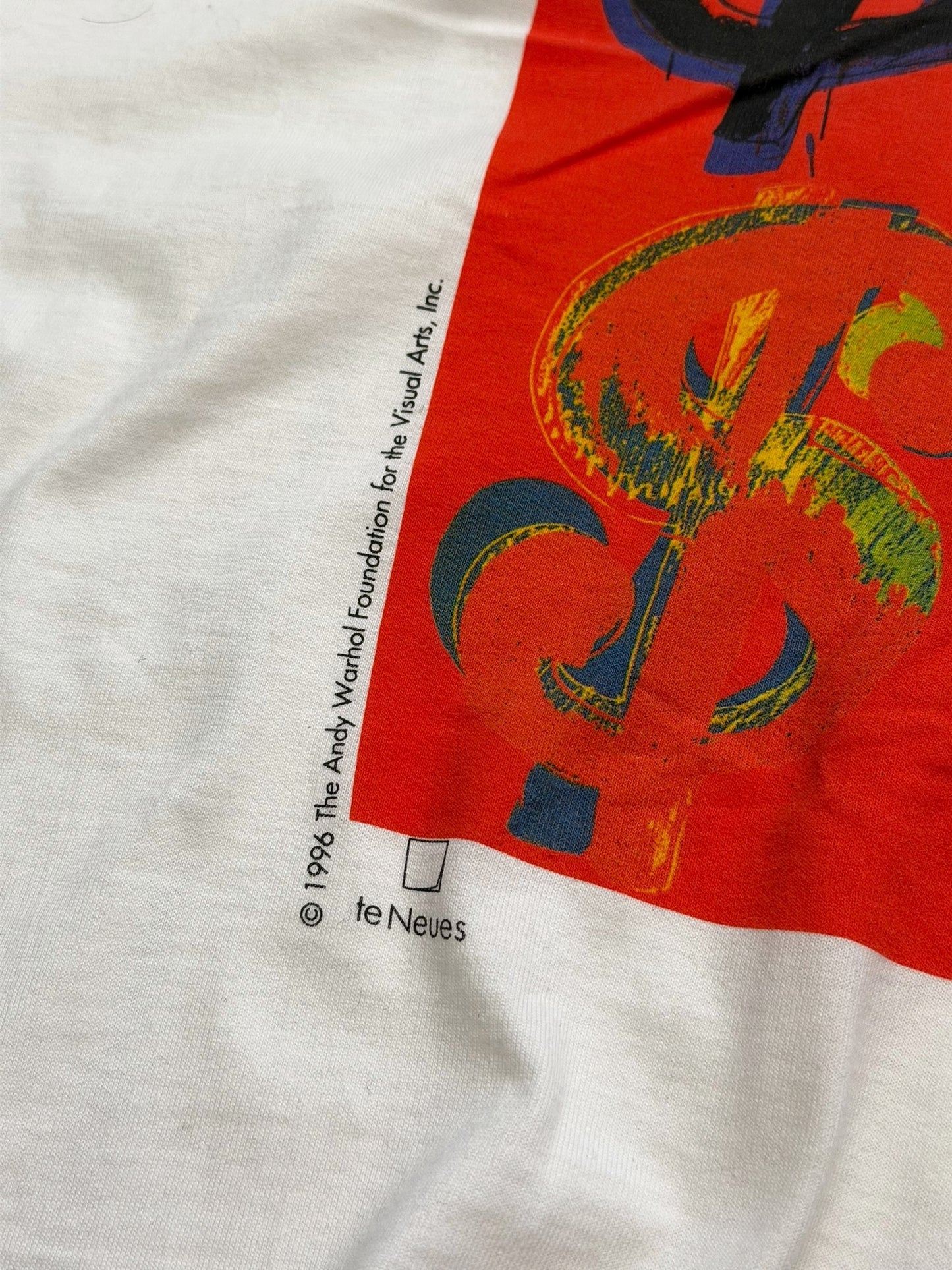 1996 Andy Warhol Dollar Signs Art Shirt