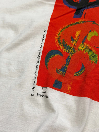 1996 Andy Warhol Dollar Signs Art Shirt