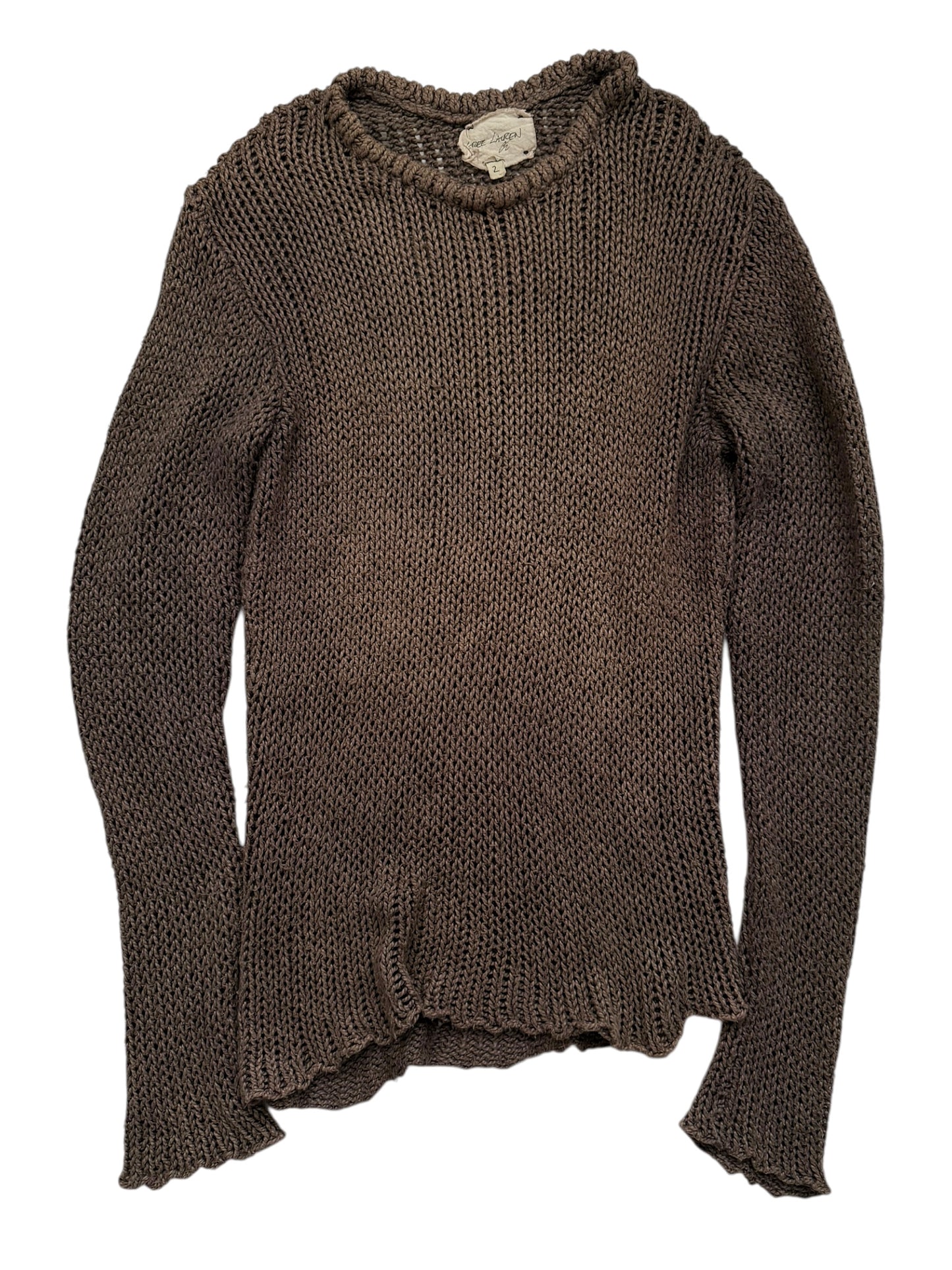 2016 Fisherman Knit Brown Fade