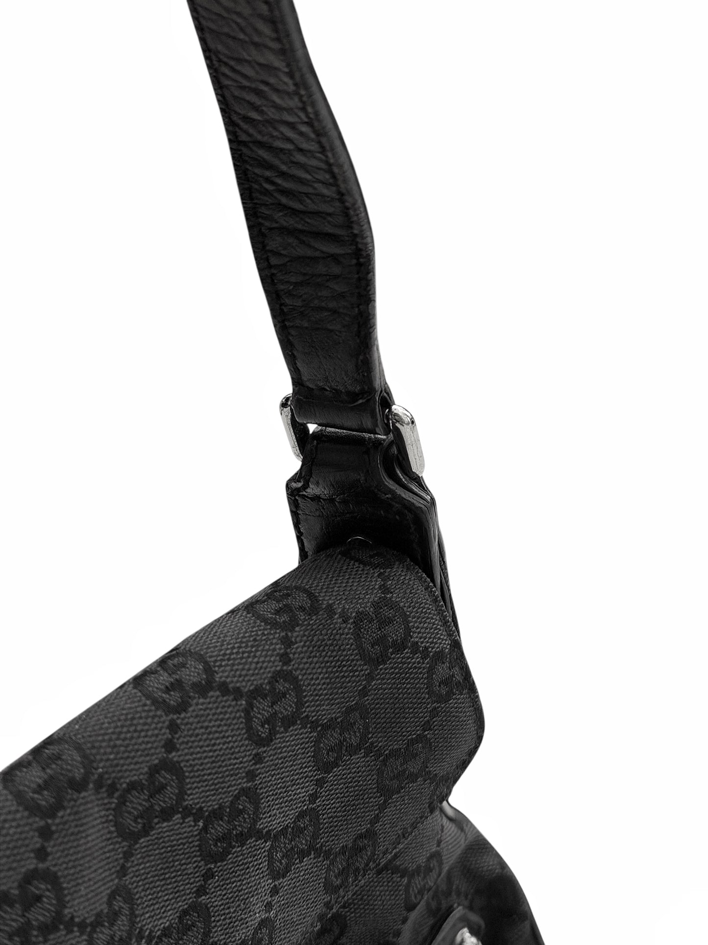 Tom Ford Era Horse Bit Hobo Canvas Bag