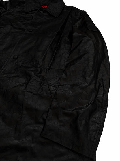2025 Alternate Leather Paper Trench Coat