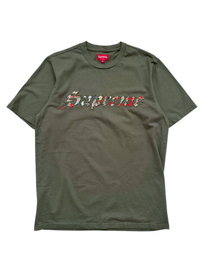 2021 Floral Appliqué Olive Cut Sew