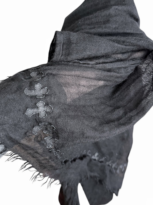 44 Cross Cashmere Silk Sheer Scarf