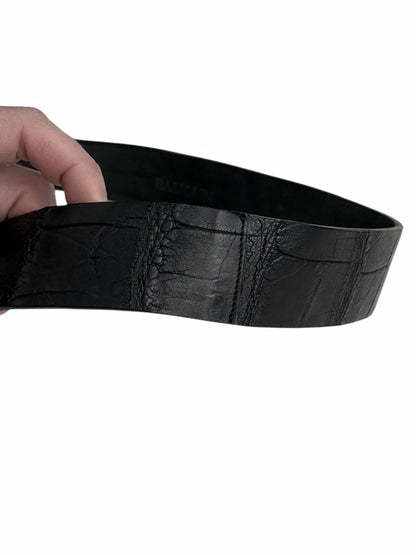 Decarnin Crocodile Leather Multibelt