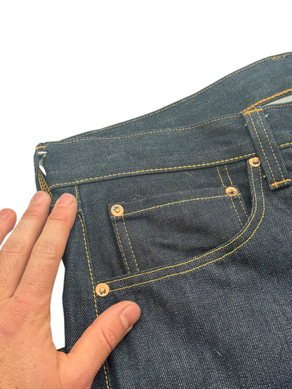 2011 Naval Tailor Denim Buckle Jeans