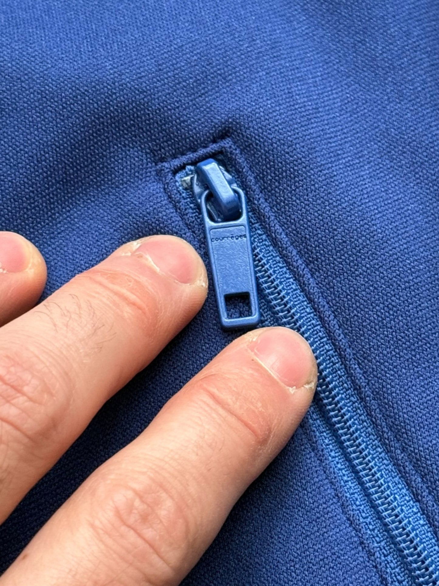 Blue Vintage Logo Track Top