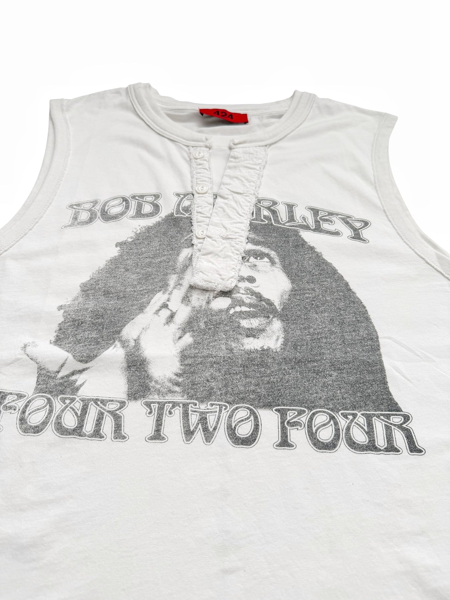 2026 Bob Marley & Wailers Layered Thermal Tank Top