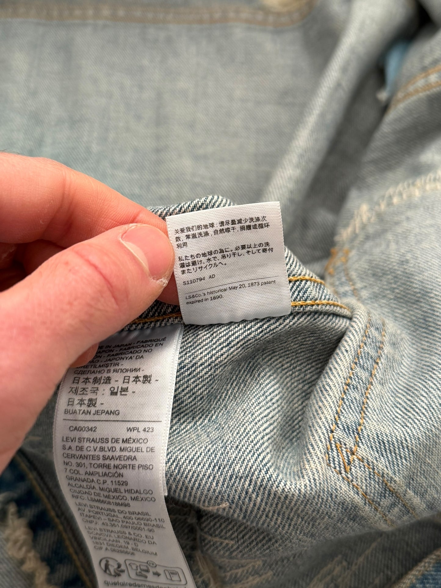 x Levi’s Distressed Jacket