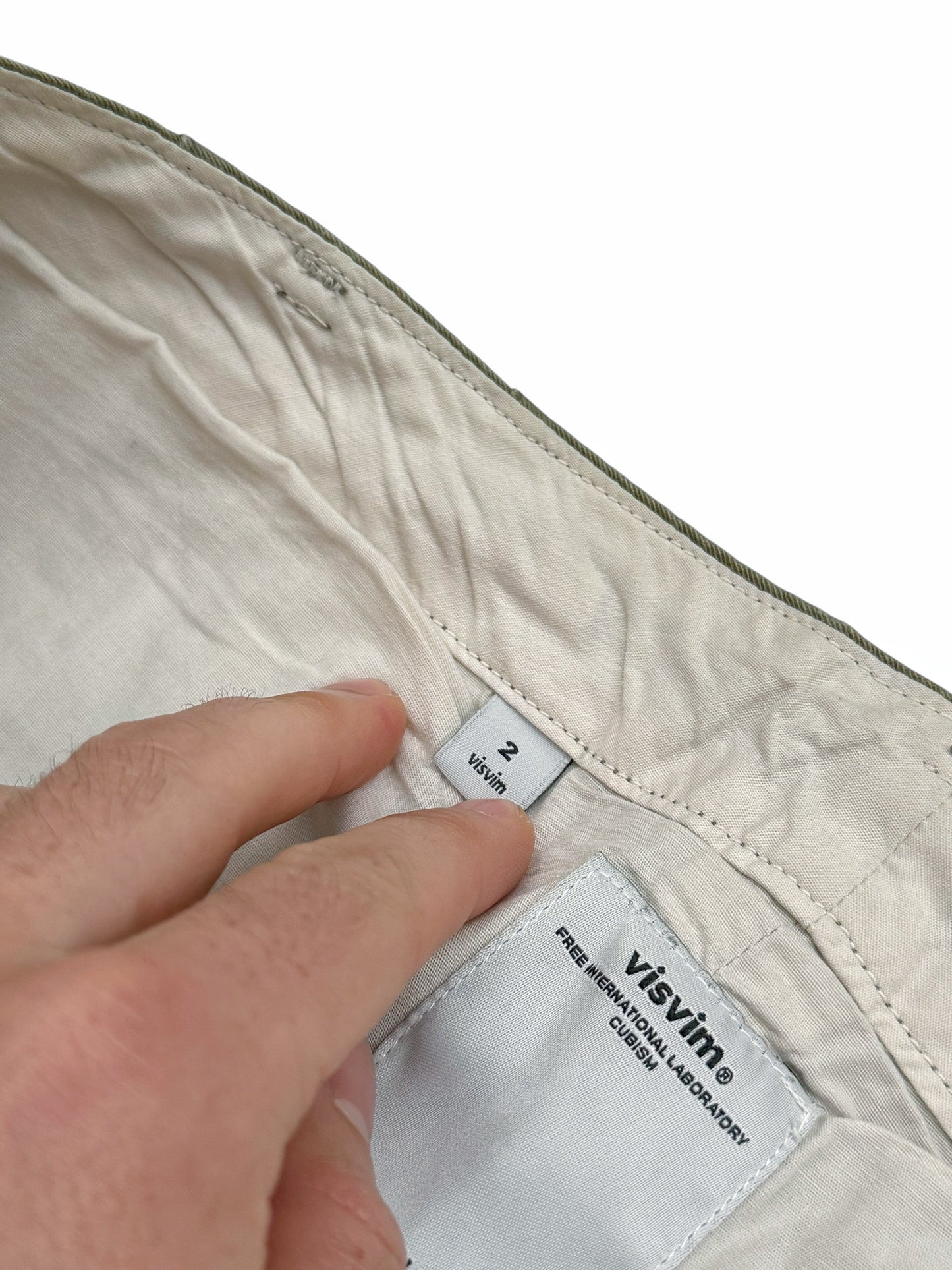 Olive Slim Chino Pants