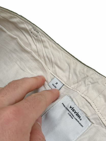 Olive Slim Chino Pants