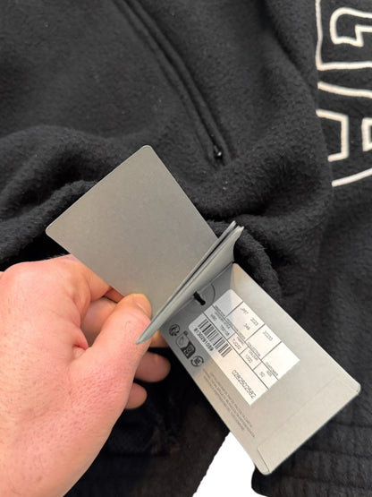 Oversized Fleece Letter Logo Sleeve