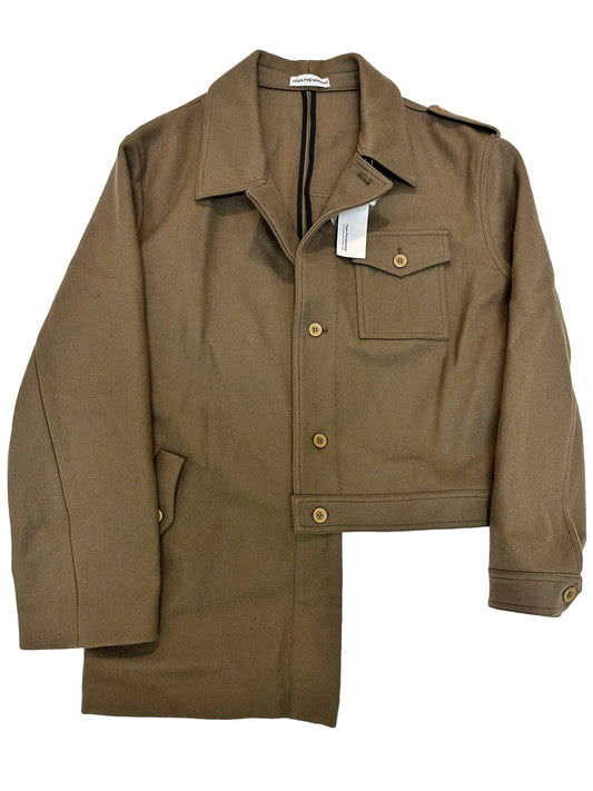 FW18 Hybrid Wool Military Coat