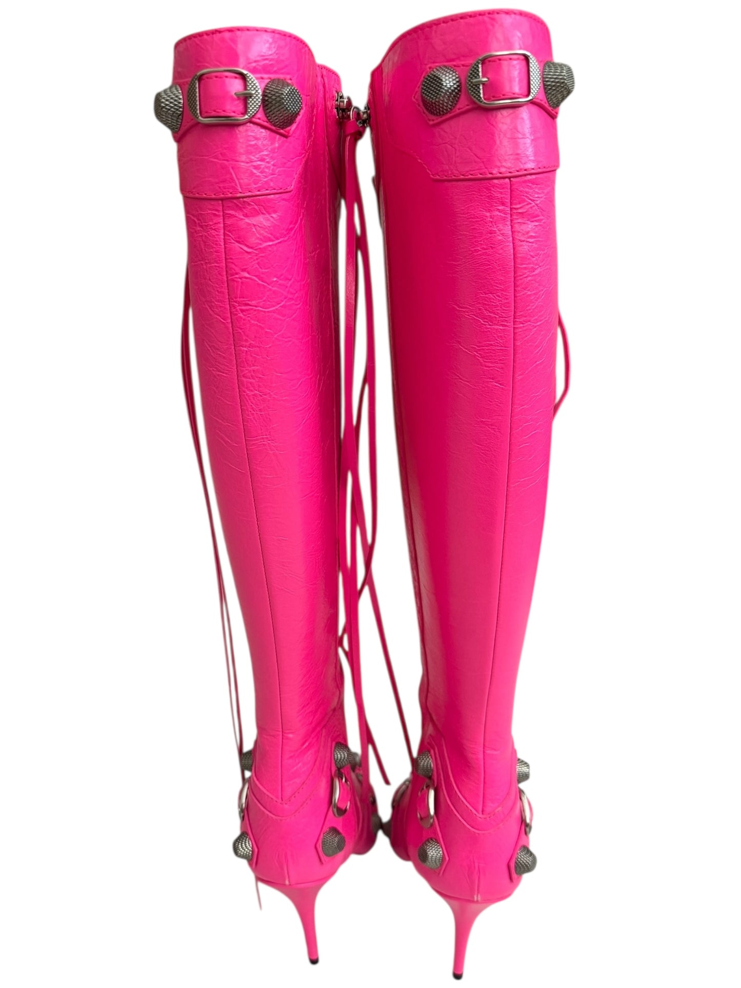 Fluo Pink Cagole Heel Boot Arena H90