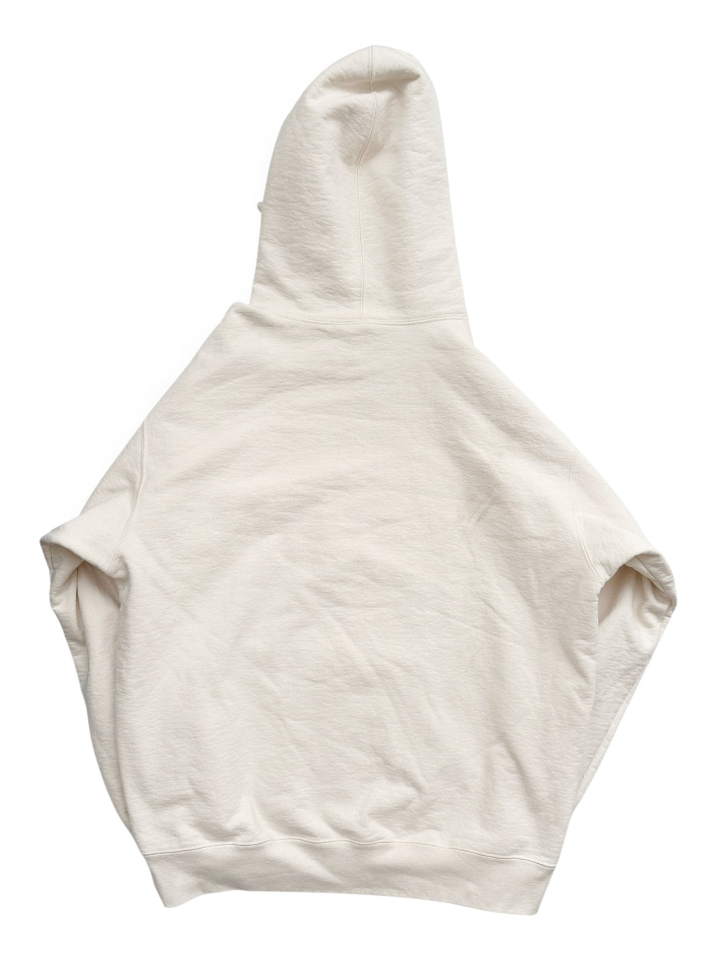 Micro Logo Hoodie (Natural White)