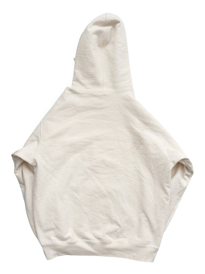 Micro Logo Hoodie (Natural White)
