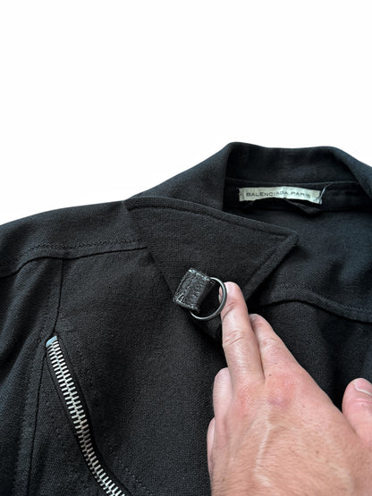 FW04 Nicholas Ghesquiere Armor Aviator Jacket