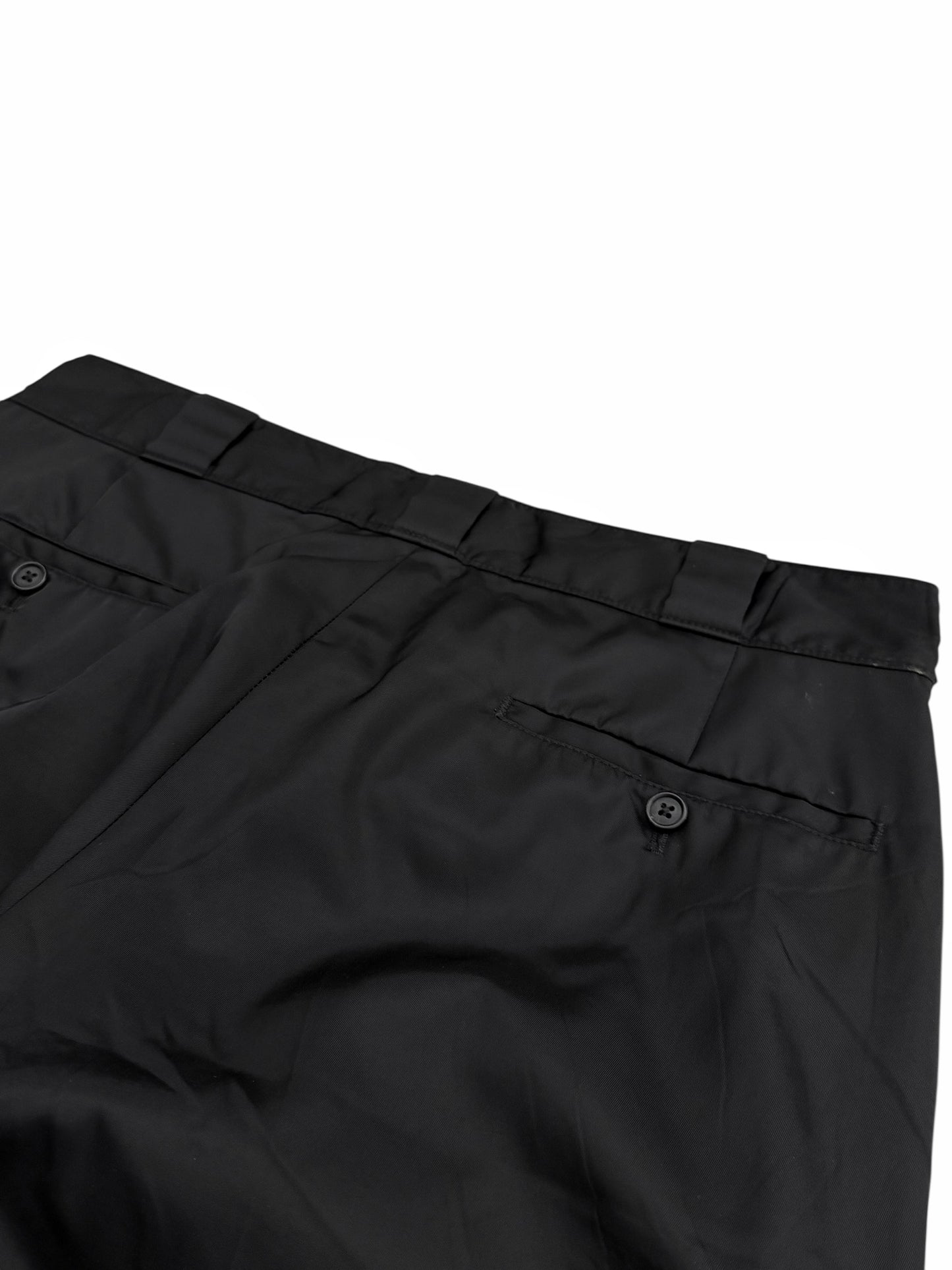 Re-Nylon Triangle Badge Logo Trouser