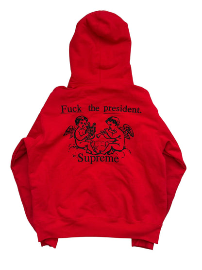 Box Logo F*ck the President Hoodie